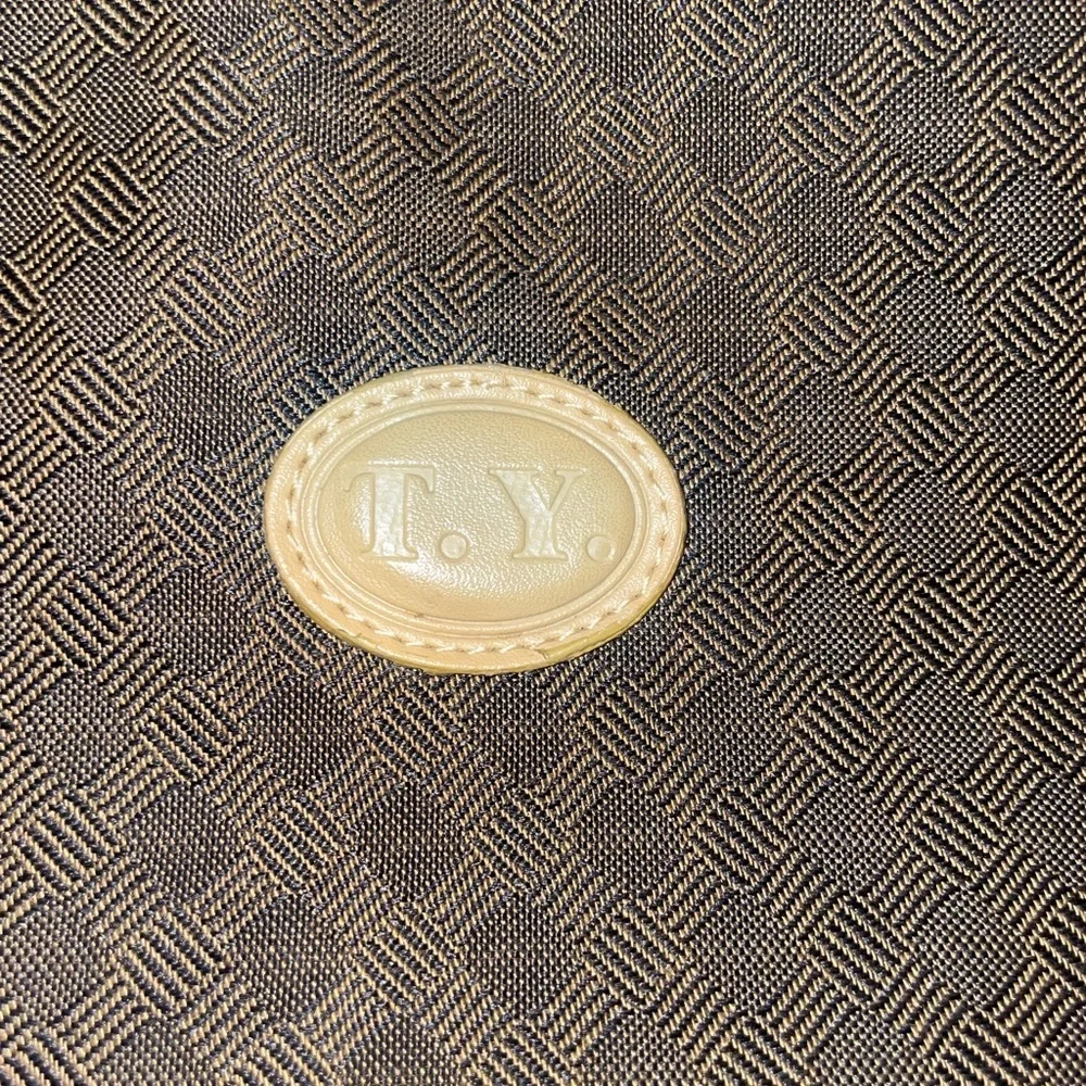 Elegant Tropea Italy Brown Patterned Shoulder Bag - Picture 3 of 11